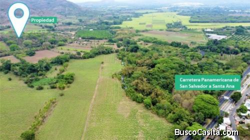 Propiedad comercial km 34.5 Carretera a Santa Ana