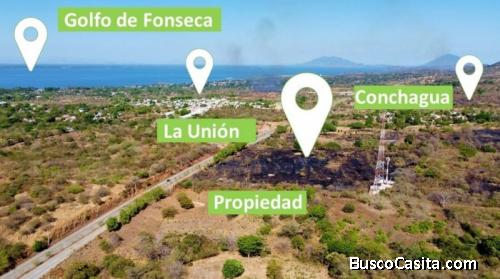 VENDO 6 Manzanas sobre Bypass La Unión cercano Conchagua