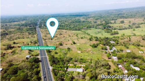 VENDO 3.2 manzanas Juayúa camino a Portezuelo calle principal