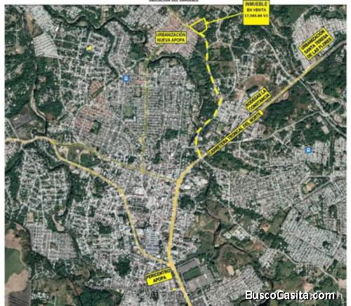 Vendo Terreno Comercial En El Corazón De Apopa 1.7 Mz; Idi: 130606