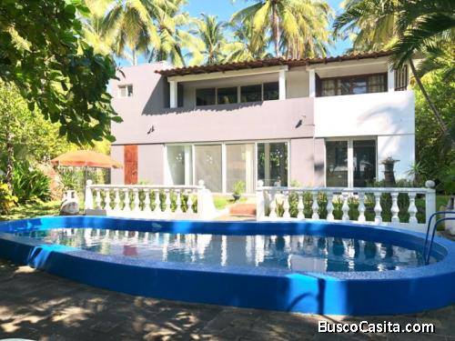 Venta De Rancho Frente Al Mar En Costa Azul; Idi: 90346