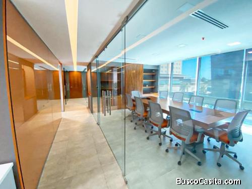 Oficina Amueblada De Lujo En Torre Corporativa Insigne; Idi: 138091