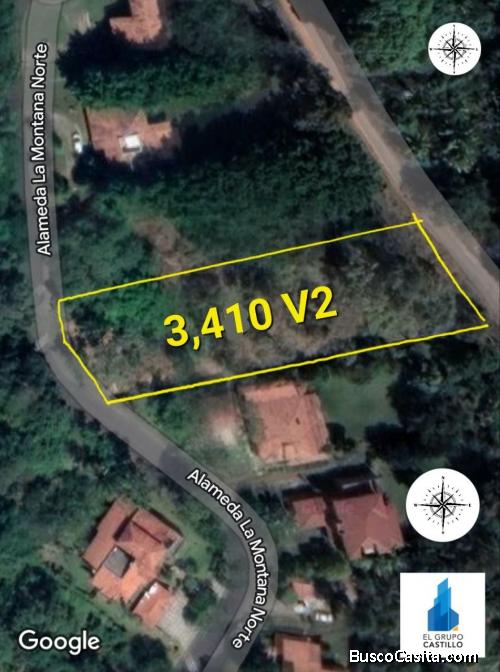 EN VENTA 3,410 V2 EN RES. LA HACIENDA, SAN JOSÉ VILLANUEVA, LA LIBERTAD