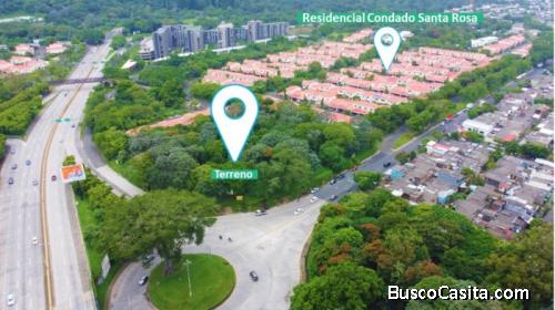 Terreno de 1.48 manzanas esquina Condado Santa Rosa