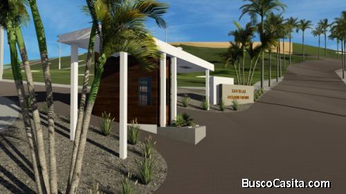 Terreno Con Vista Al Mar Frente A Isla San Blas Privado; Idi: 139709