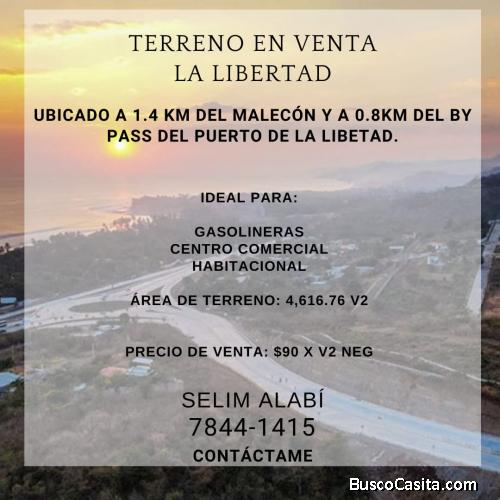 Terreno en Venta La Libertad 