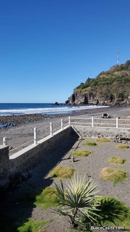 Venta de terreno enfrente de playa 