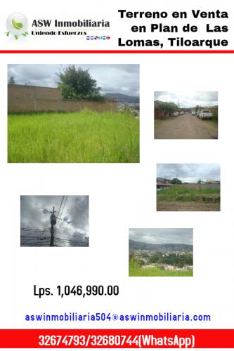 Venta de Terreno en Tiloarque
