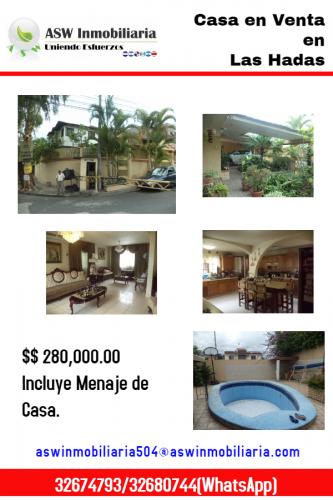 Casa en Venta en Tegucigalpa