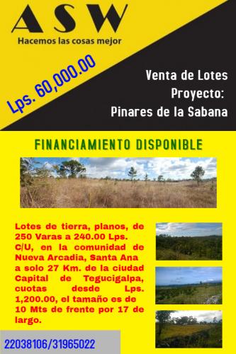 Lotes de Tierra a la Venta FINANCIADOS