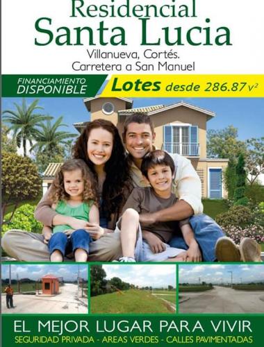 Residencial Santa Lucia ¡Reserva tu terreno YA, con tan sólo L.5,000! 