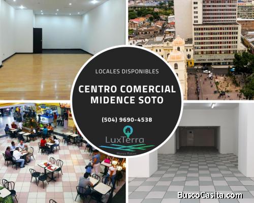 Locales disponibles en edificio Midence Soto