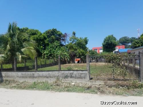 Venta de terreno en Omoa departamento de Cortés 