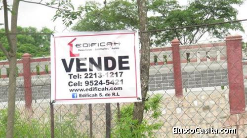 TERRENO EN VENTA ANILLO PERIFERICO FRENTE AL COLISEUM