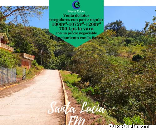 Venta de terrenos en Santa Lucia Francisco Morazan