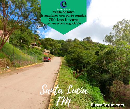 Venta de terrenos en Santa Lucia Francisco Morazan