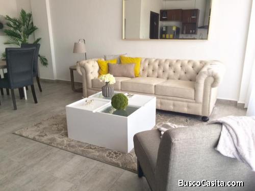 SE ALQUILA BONITO APARTAMENTO AMUEBLADO EN  FONTANA DEL VALLE