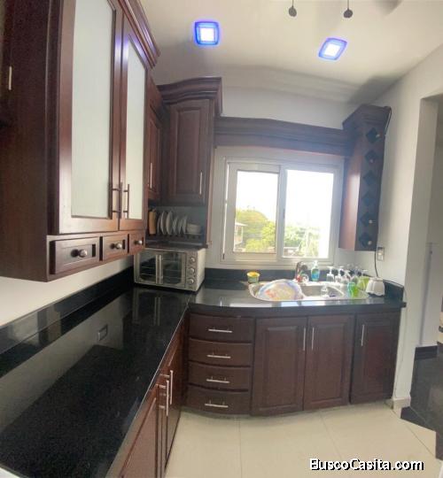 SE ALQUILA PRECIOSO APARTAMENTO EN LOS CEDROS