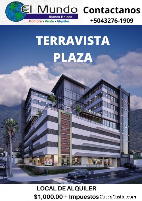  SE RENTA LOCAL EN TERRAVISTA PLAZA