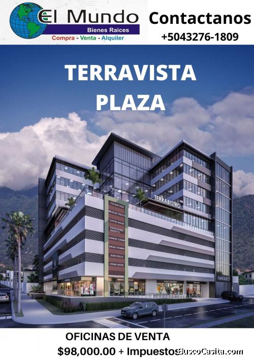 LOCALES DE VENTA EN TERRAVISTA PLAZA  ADECUADOS PARA OFICINA