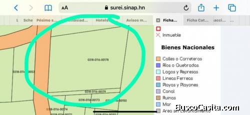 VENTA DE TERRENO RESIDENCIAL EN SIGUATEPEQUE/ RODEADA DE BELLO ENTORNO NATURAL