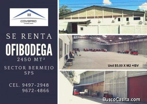 RENTA DE BODEGA CENTRICA SPS