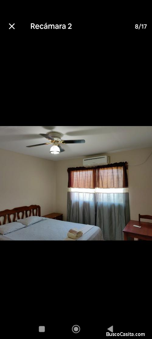 Rento apartamento amueblado 