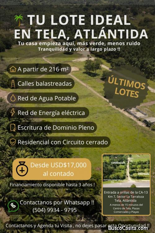 Venta De Lotes, Quinta Villa Hermosa, Sector La Tarraloza, Km 7 (Ultimos Lotes)