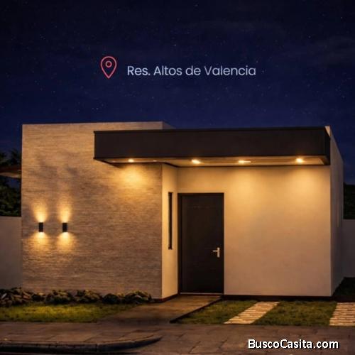 Se Vende Casa Nueva en Residencial Altos de Valencia SPS