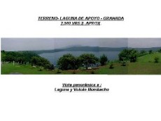 Id671-Terreno en venta - Masaya , Laguna de Apoyo