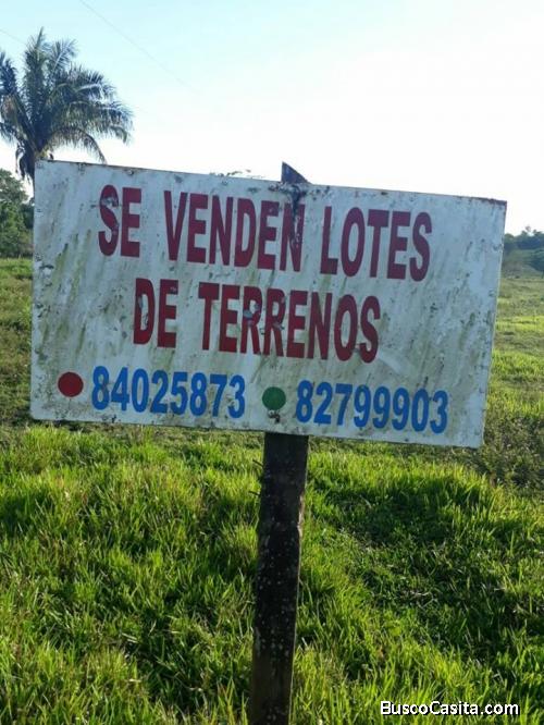 Se Vende terreno en Marlon Zelaya, el Castillo, Rio San Juan