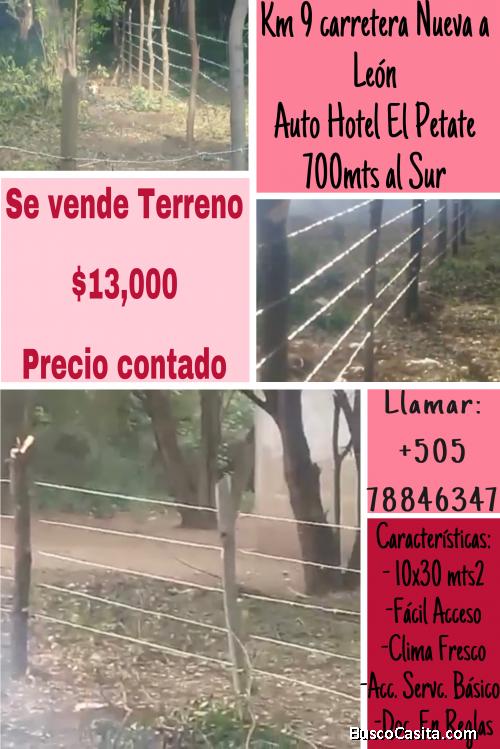 Ganga!!! Se vende Terreno listo para contruir de contado y Negociable
