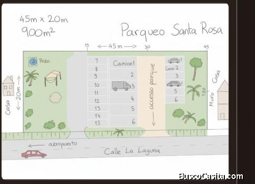 Terreno para parqueo de camiones 