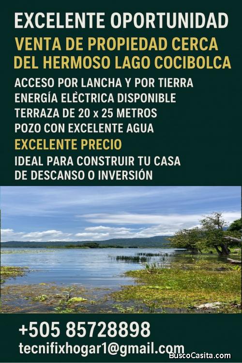 Excelente propiedad para invertir cerca del lago