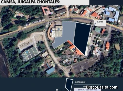 Venta de terreno comercial en Juigalpa, Chontales