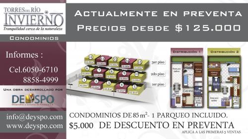 Condominios Torres del Río Invierno 