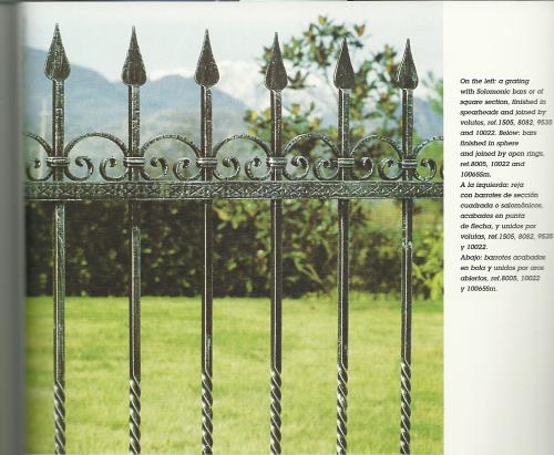 HIERRO FORJADO: REJAS y más