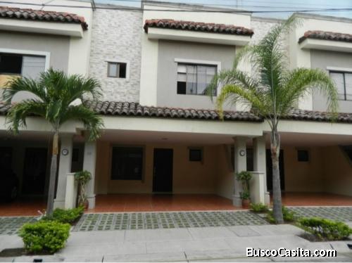 V#97 VENTA DE CASA CONDOMINIO EN SANTA ANA. 