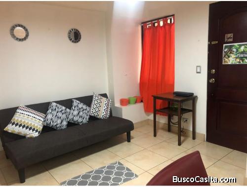 V#78 Alquiler de Apartamento amoblado en Sabanilla, La Paulina.