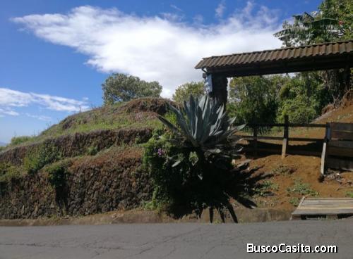 V#130 Lote con vista en venta/Heredia 