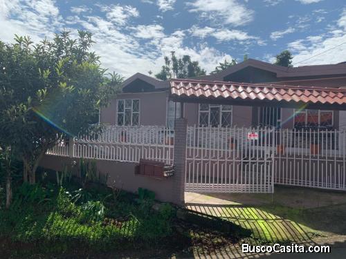 Se vente casa en Tarrazú