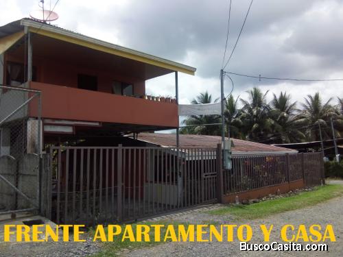 OPORTUNIDAD: TERRENO CON 2 CASA, SE VENDE JUNTAS O SEPARADAS.EN JIMÉNEZ POCOCÍ, 10MIN DE GUÁPILES