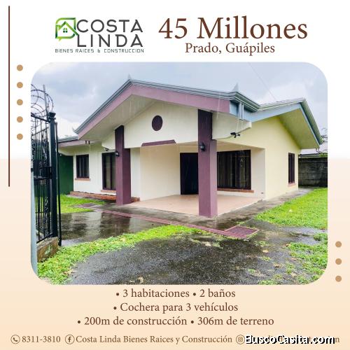 Casa a la venta El Prado Guápiles