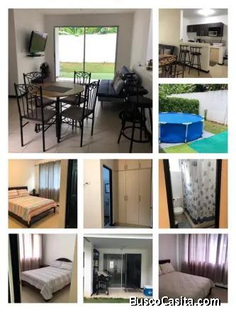 V#466 Linda Casa en Venta en Condominio Malaga/Herradura