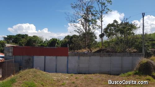 Venta de lote y casa en obra gris