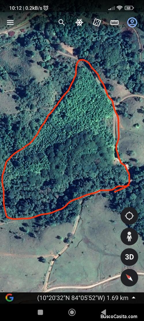 Se cambia finca por casa en Heredia 