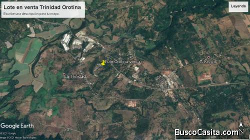 TERRENO EN EXCELENTE UBICACIÓN, LA CEIBA OROTINA