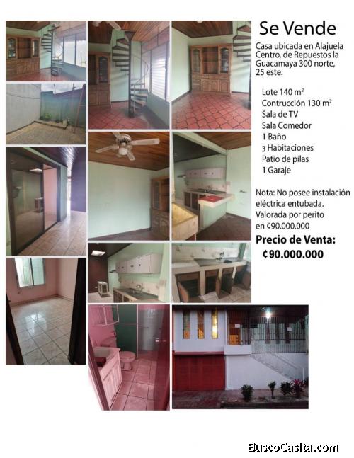 Casa en el Centro Alajuela