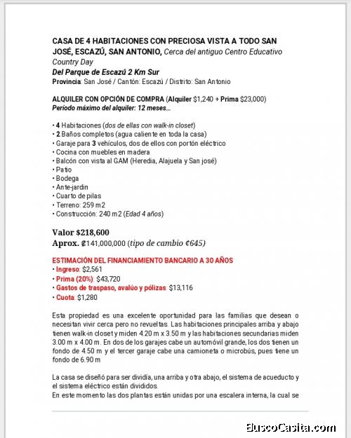 VENDO CASA