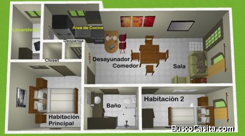 Apartamento en San Pedro - Cerca UCR